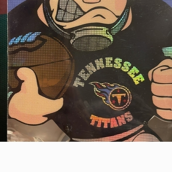 NEW NFL FOOTBALL PLAYER MOLDED IN CAR LIGHT TENNESSEE TITIANS - Picture 3 of 3